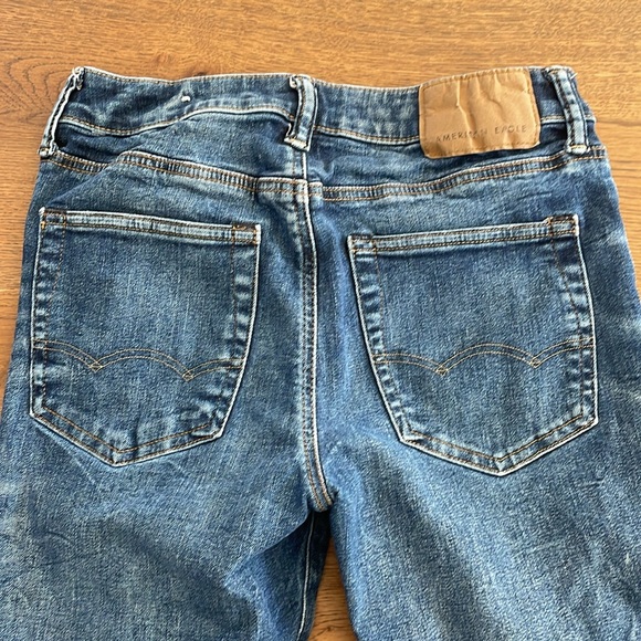 29x32 AE Airflex360 ripped blue jeans Men’s - Picture 6 of 7